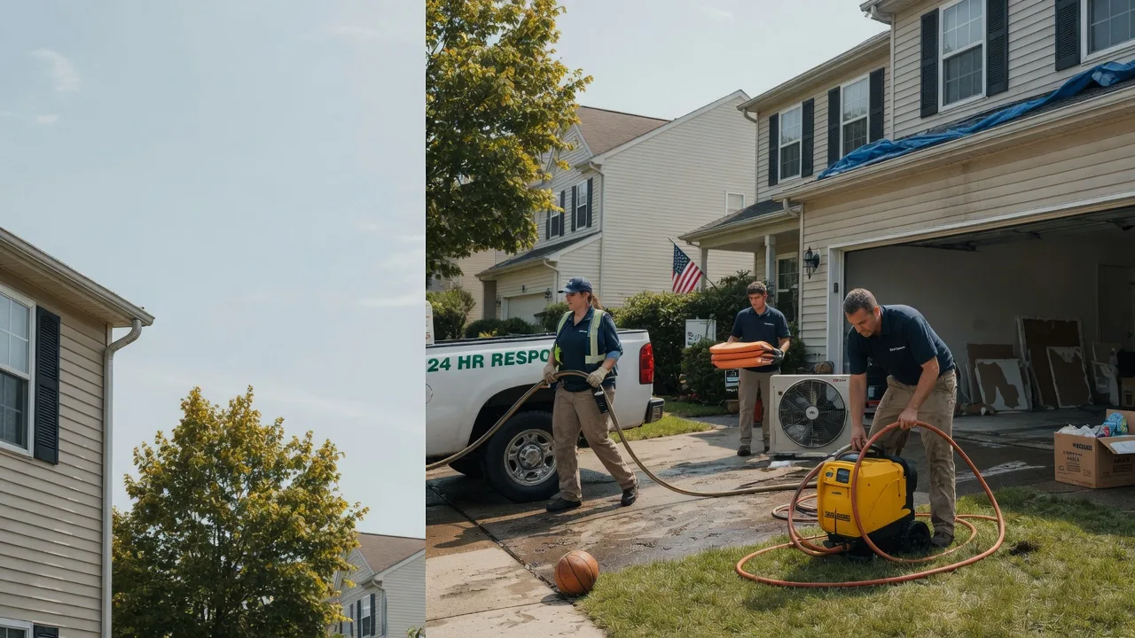 Emergency Water Damage Restoration in Manderson, WY near me